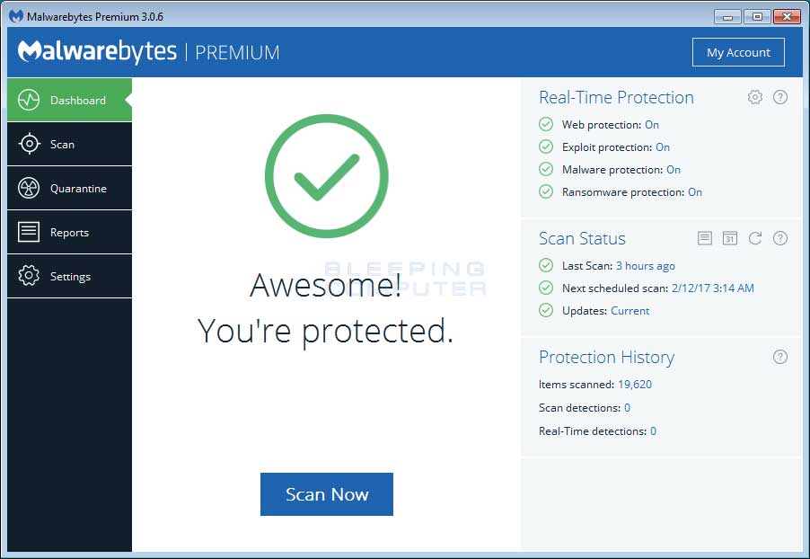 Malwarebytes Anti-Malware