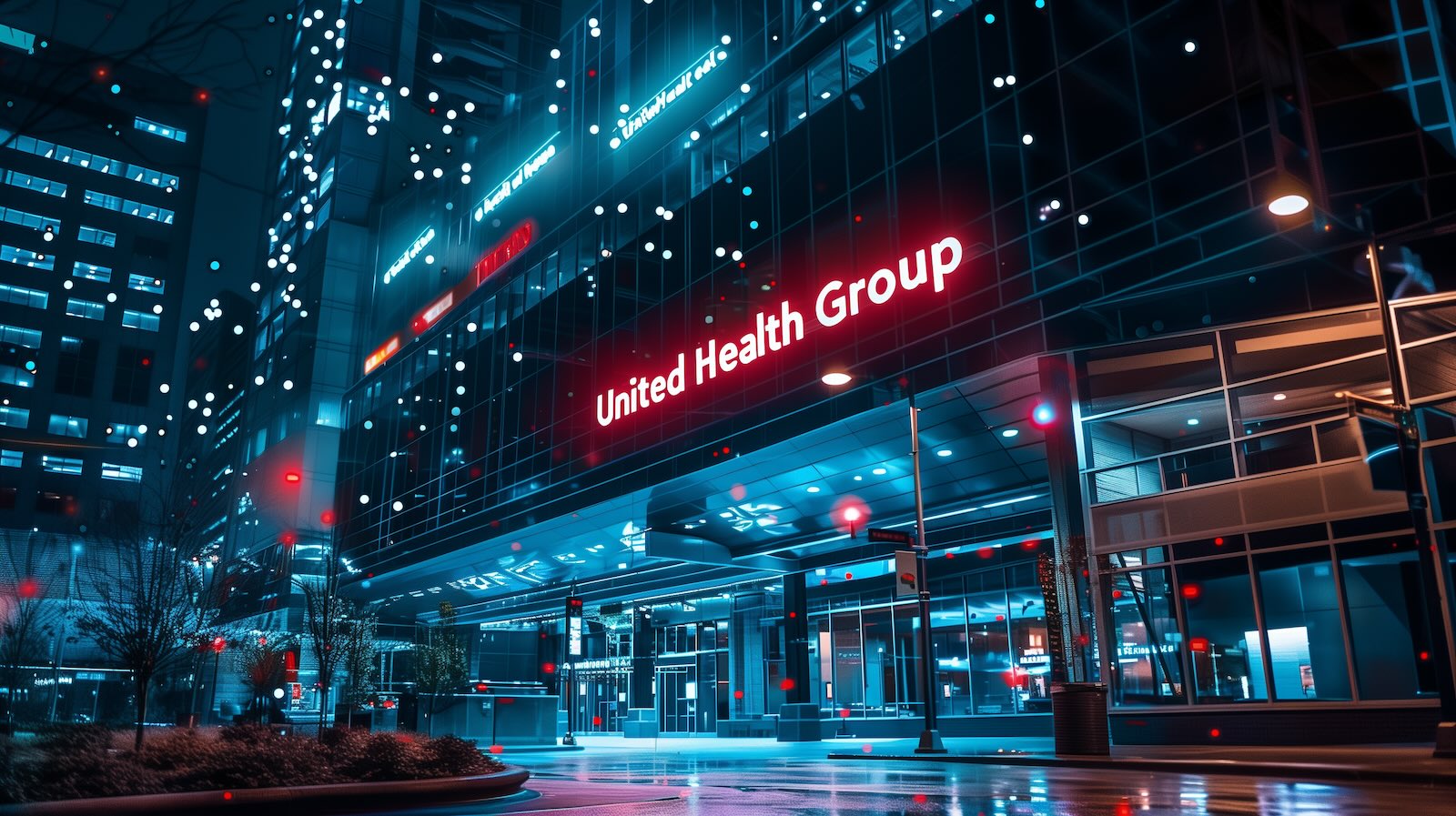 Hospital showing UnitedHealth Group