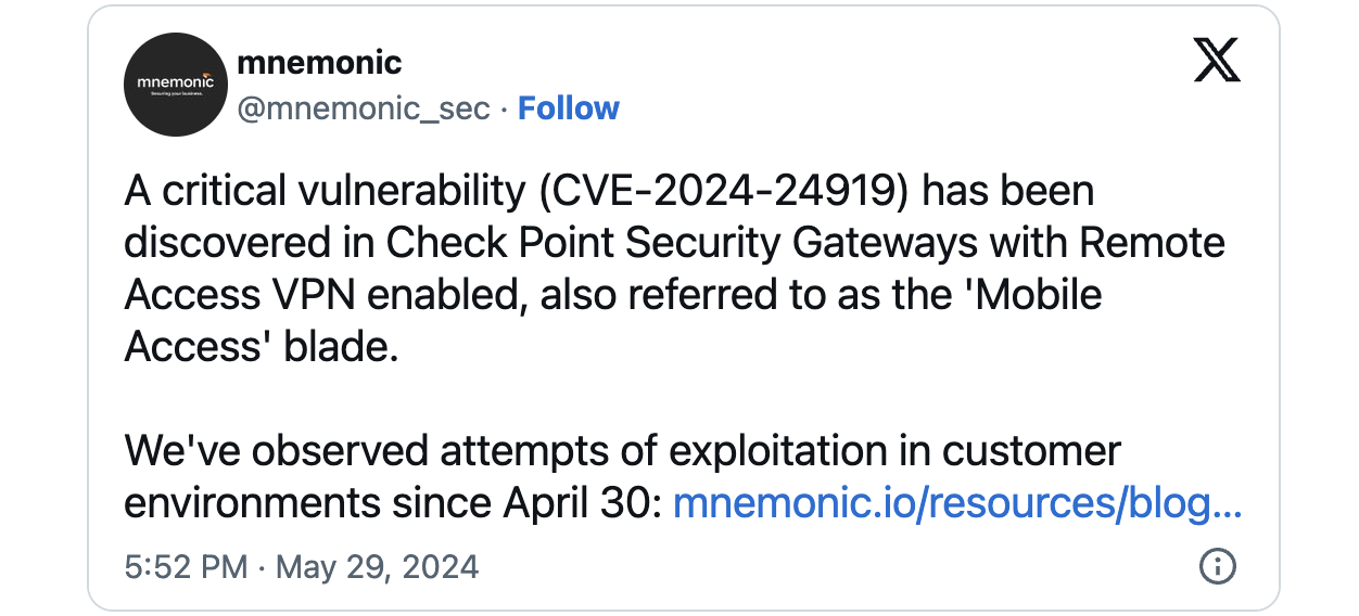 mnemonic CVE-2024-24919